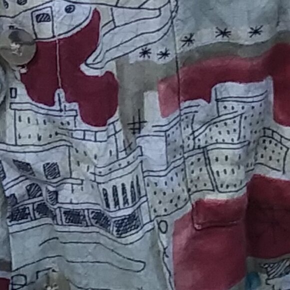 Campia Lightweight Travel Hawaiian Rayon Short Sleeve button Down - Men - L - Picture 9 of 13